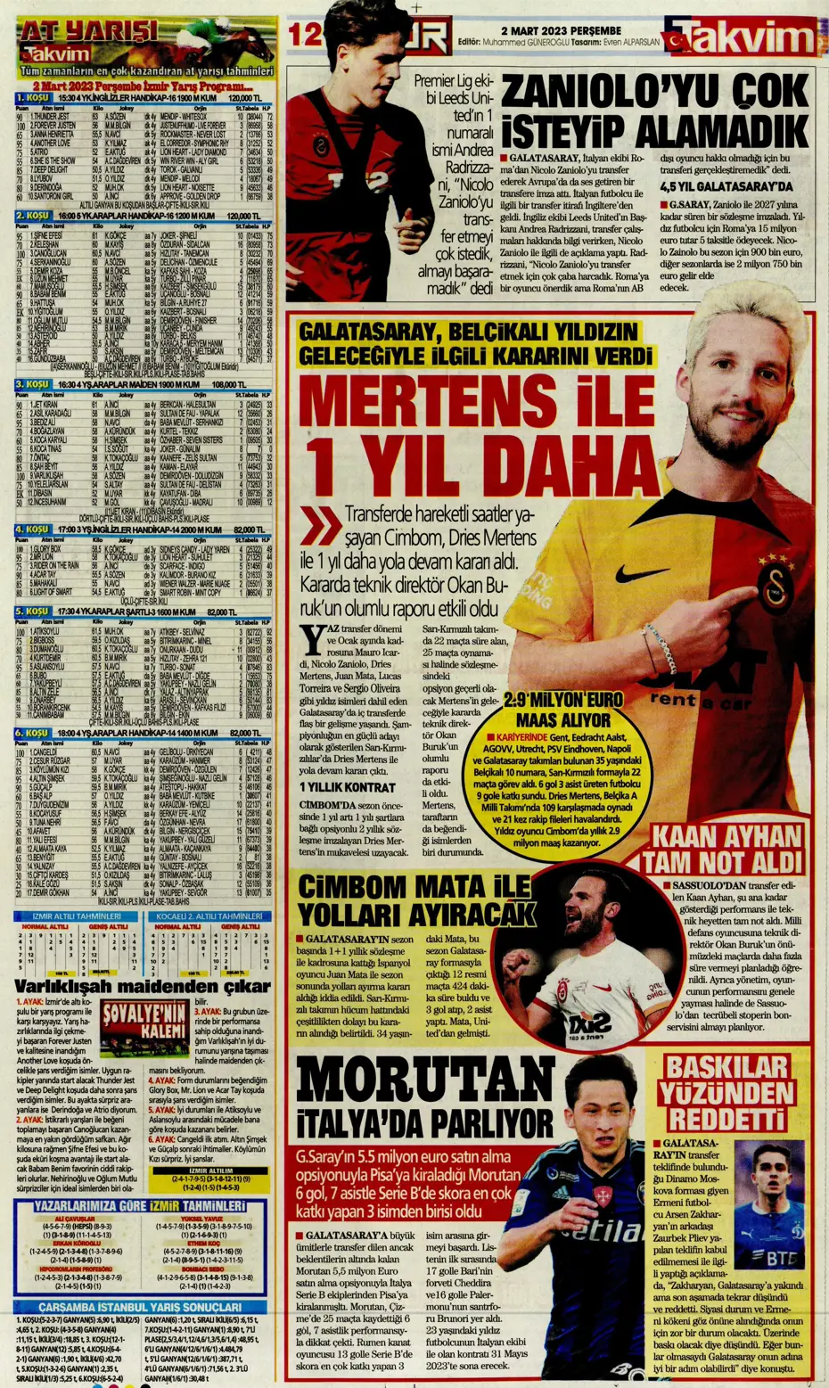 "Moura'da heyecanlı bekleyiş" | Sporun Manşetleri - 30