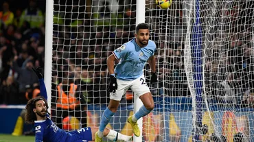 Yedek golcü Mahrez devrede: City fırsatı değerlendirdi