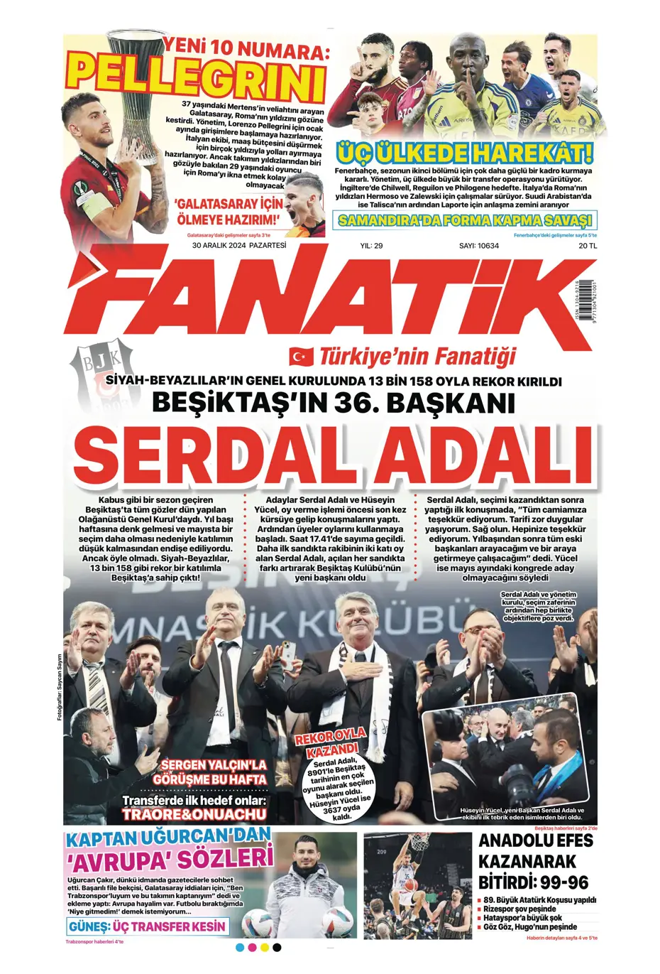 "Fenerbahçe'den 3 ülkede dev operasyon" | Sporun manşetleri - 4