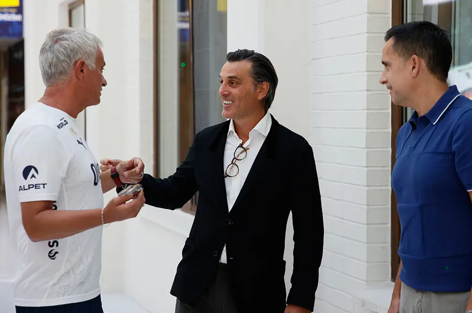 Fenerbahçe Tesisleri'nde Mourinho'ya sürpriz misafir - 7