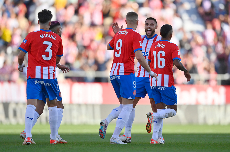 Real Madrid'le puanları eşitledi: Girona geriden gelip kazandı