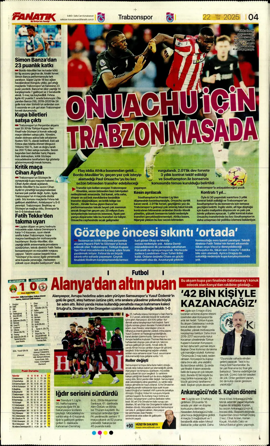 "Fenerbahçe'de gözler artık divanda" | Sporun manşetleri - 7