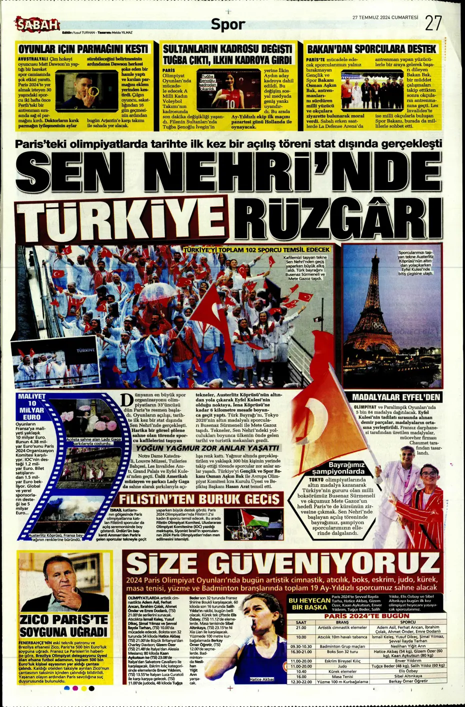"Rodrigo Becao'ya Lyon kancası" | Sporun manşetleri - 25