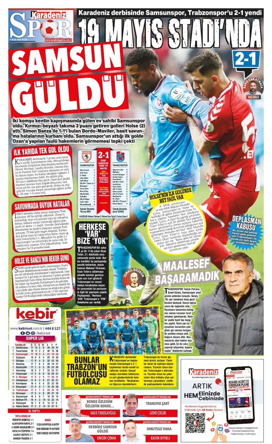 Bu sezon üst üste iki maç kazanamayan Trabzonspor'a sert eleştiri: "Yeter artık bıktırdınız" - 6