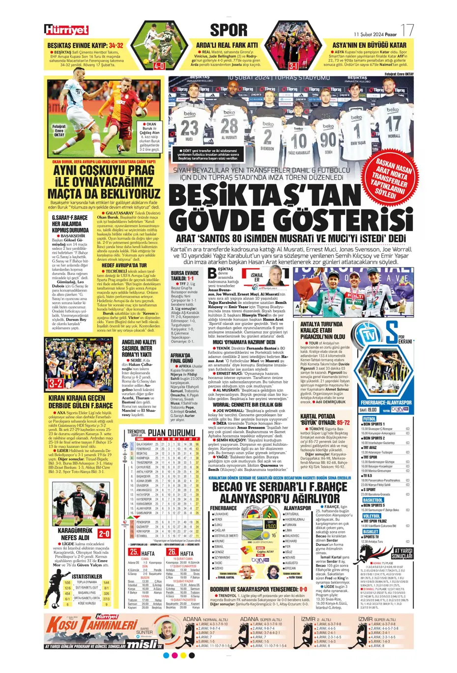 "30 saniyesi 7 milyon dolar" | Sporun manşetleri (11 Şubat 2024) - 19