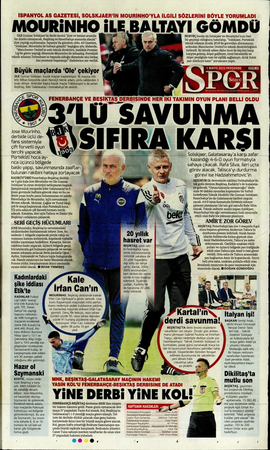 "Aslan'ın Sane planı" | Sporun manşetleri - 27