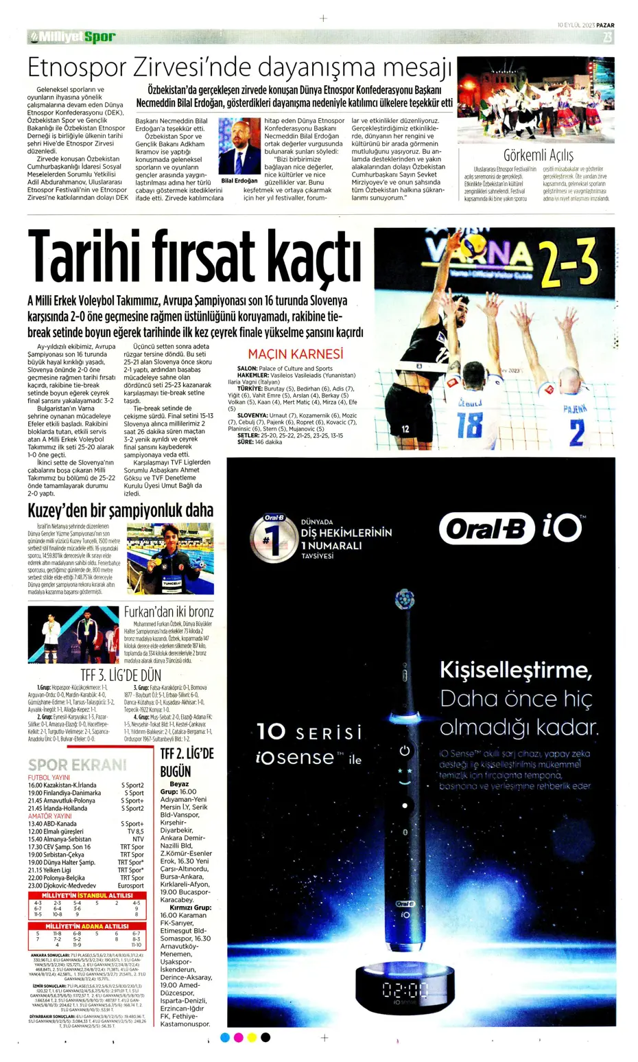 "Kuntz gidiyor, Avcı geliyor" | Sporun manşetleri (10 Eylül 2023) - 24