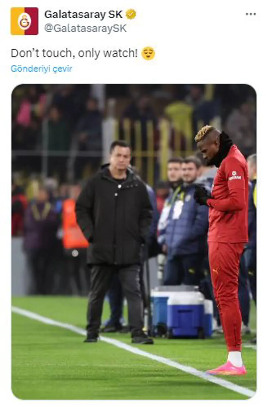 Osimhen ve Acun Ilıcalı aynı karede: Galatasaray maçtan önceki o fotoğrafı tek cümleyle paylaştı - 5