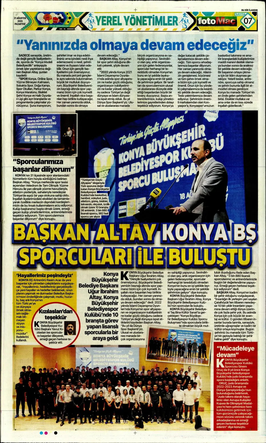 "Kara Kartal'a 90+4'te şok" | Sporun manşetleri (21 Ağustos 2023) - 20