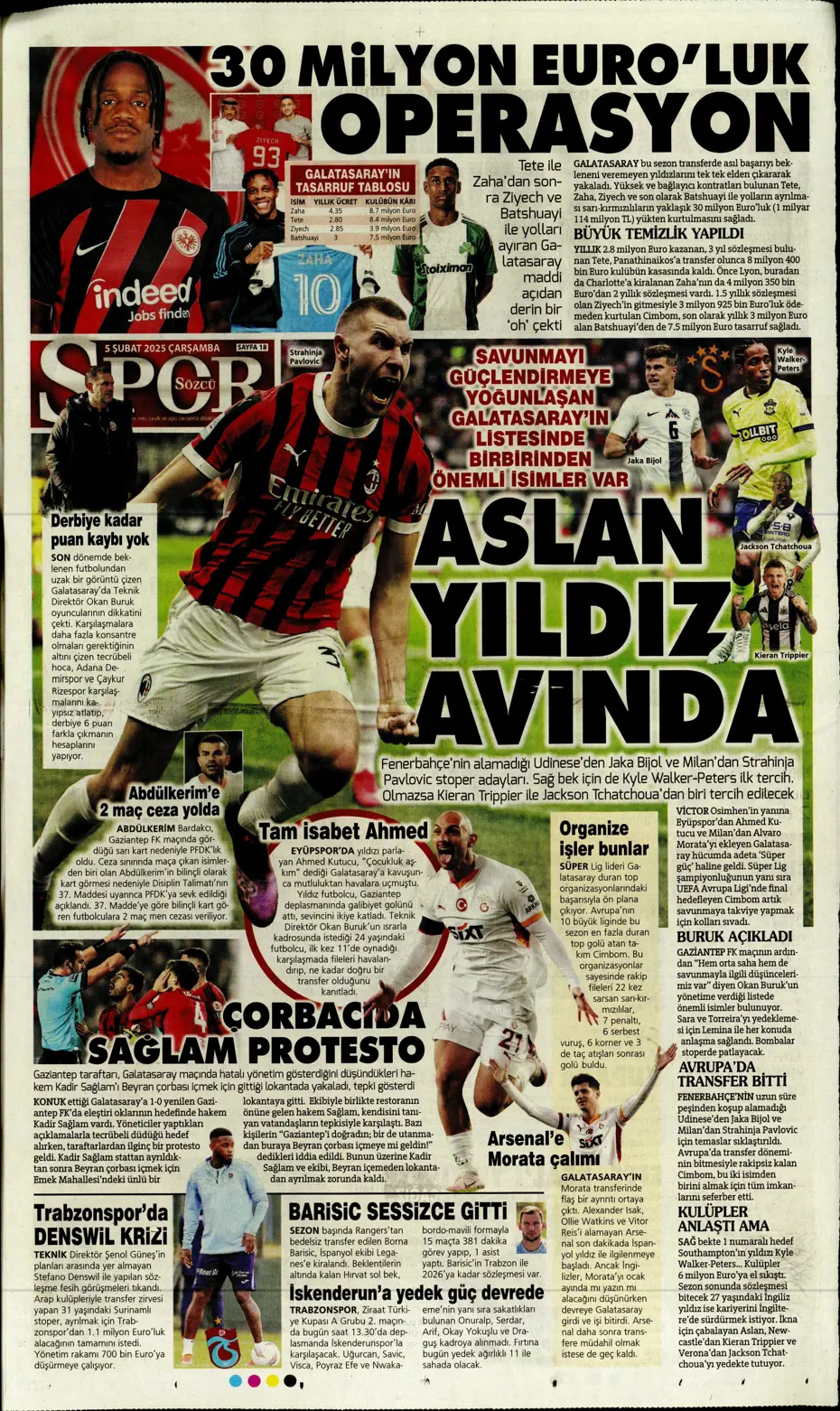 "Ekvador'un yeni yeteneği Fenerbahçe'ye" | Sporun manşetleri - 24