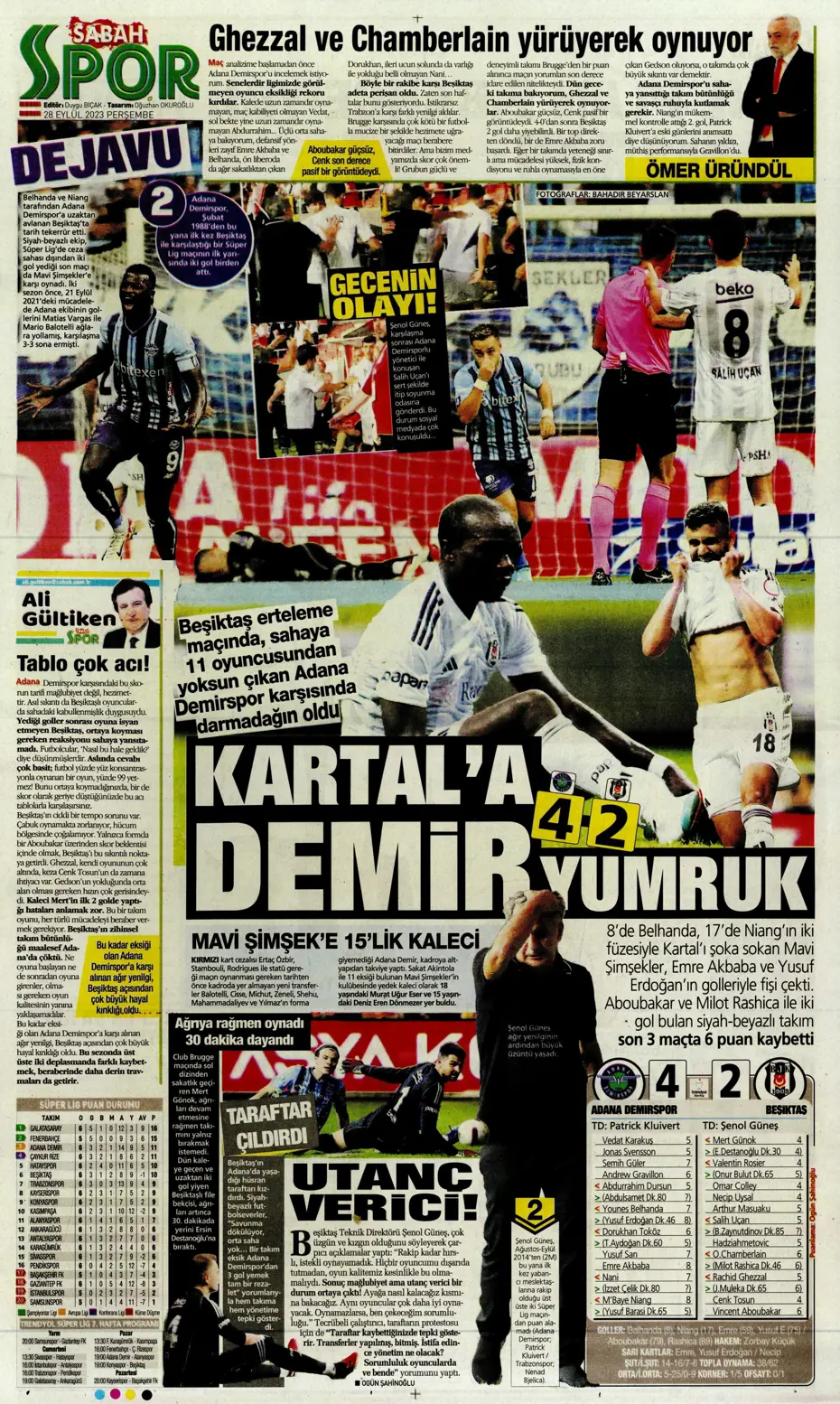 "Tarihi eser" | Sporun manşetleri (28 Eylül 2023) - 29