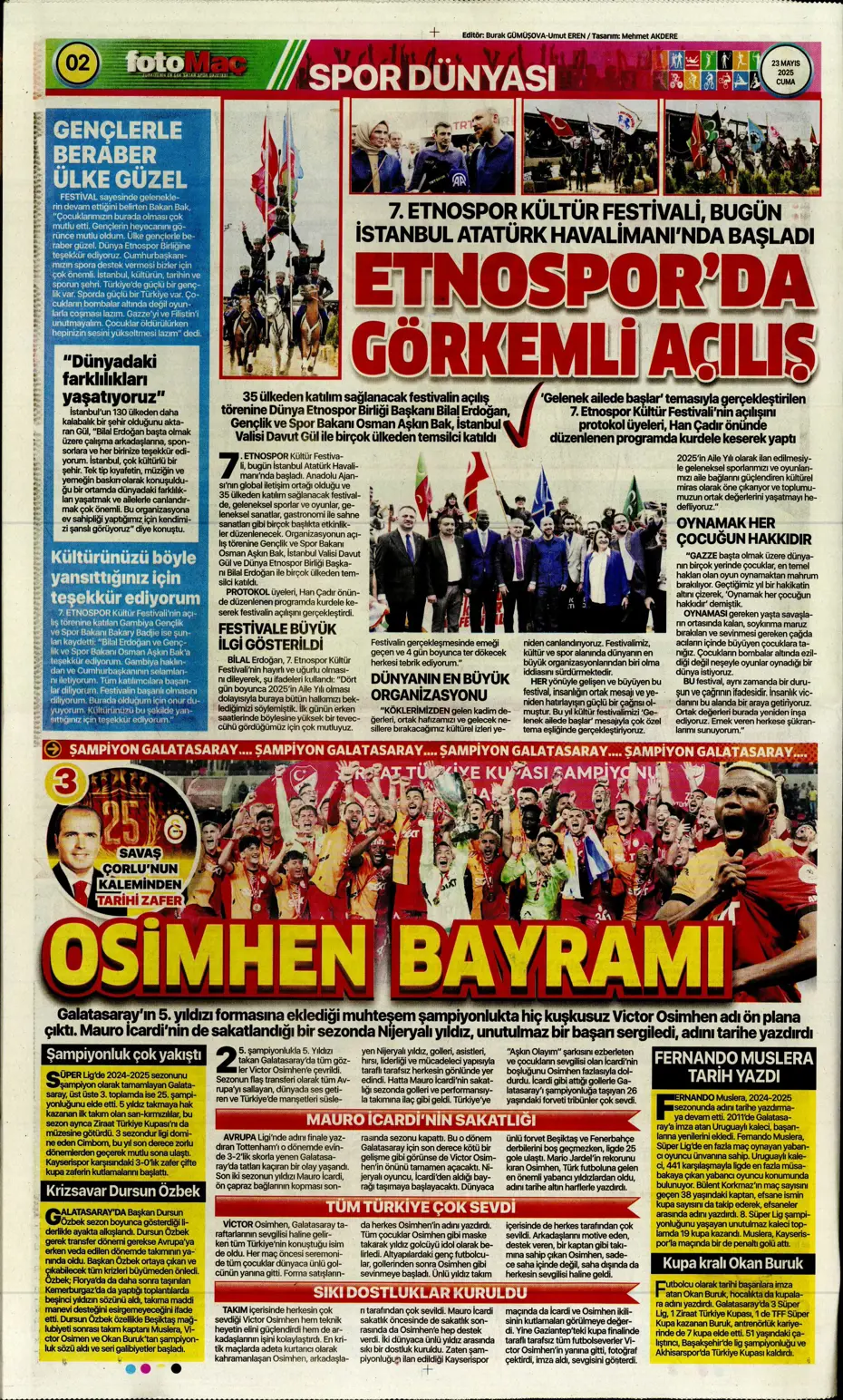 "Fenerbahçe'de sola süper yıldız: Jack Grealish" | Sporun manşetleri - 11