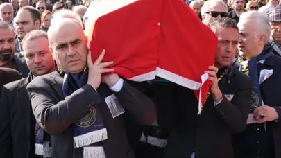 Eski Fenerbahçe Başkanı Tahsin Kaya son yolculuğuna uğurlandı