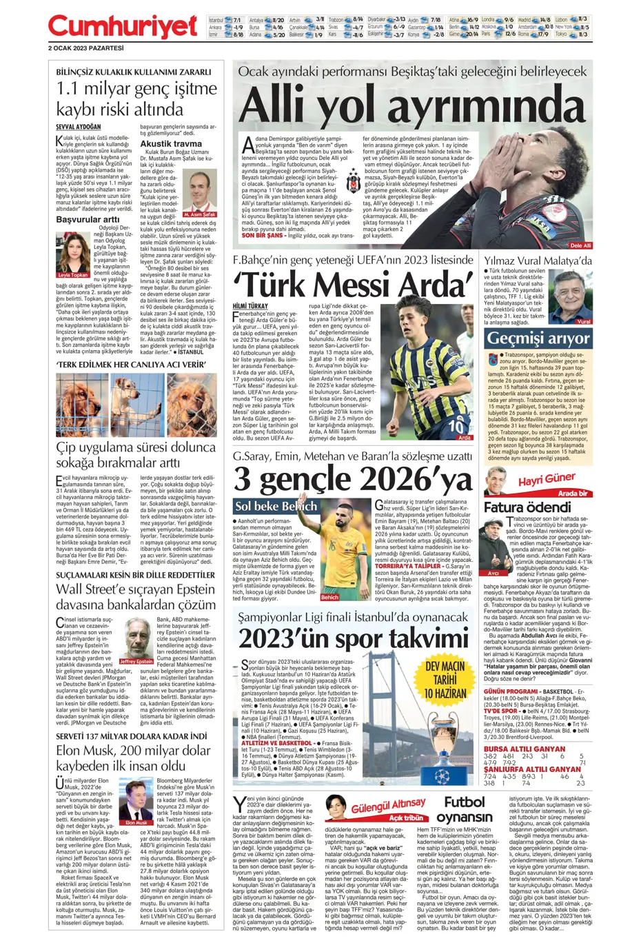 Sporun Manşetleri (2 Ocak 2023) - 4