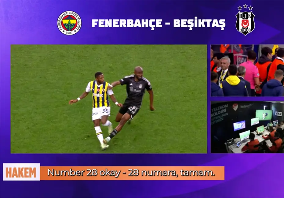 Derbideki kırmızı kartın VAR konuşmaları açıklandı - 3