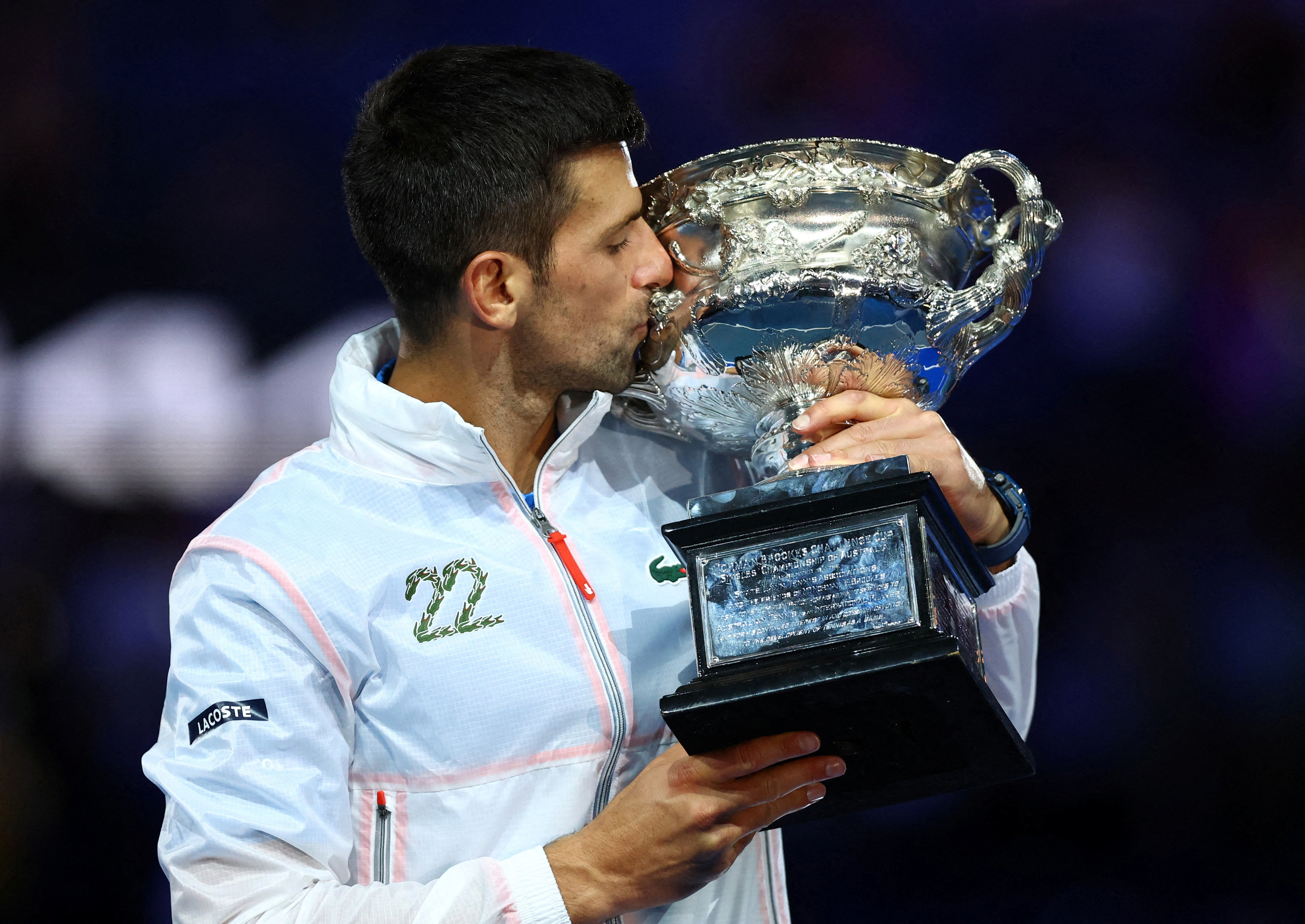 Rekoru egale etti: Novak Djokovic'ten 22. grand slam şampiyonluğu