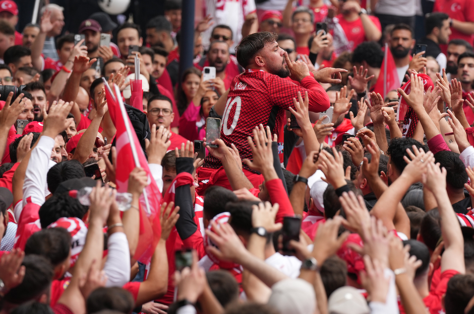 EURO 2024'te tribünlere Türkiye damgası: Ev sahibi Almanya bile yetişemedi