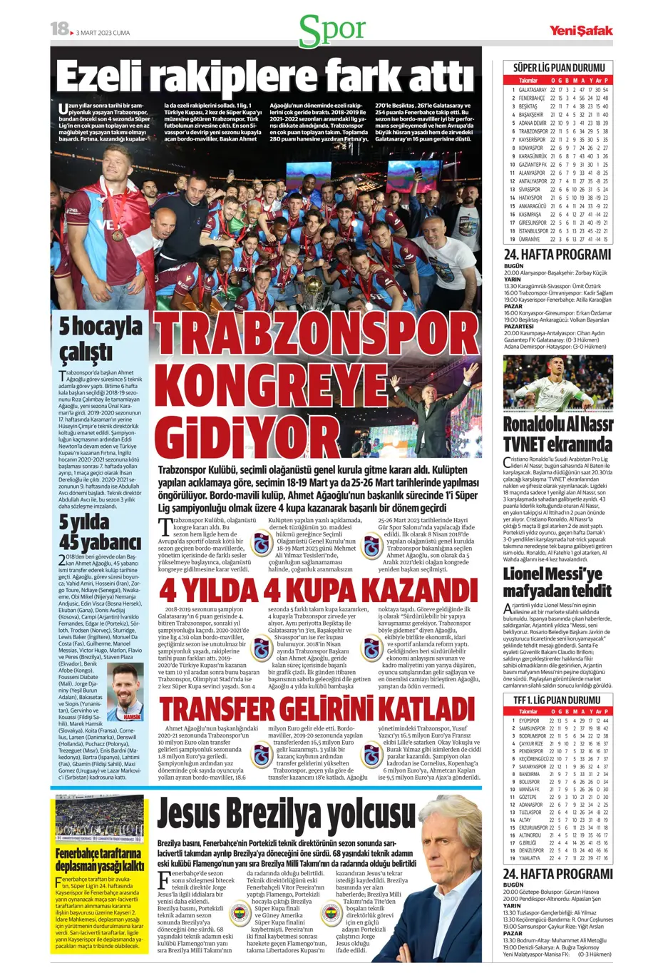 "Aslan'dan Liverpool çıkarması" - Sporun manşetleri - 35 "Aslan'dan Liverpool çıkarması" - Sporun manşetleri - 35