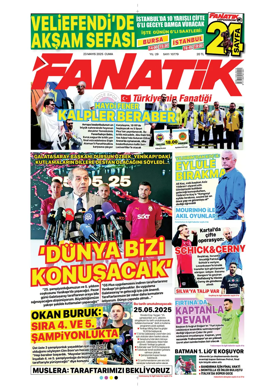 "Fenerbahçe'de sola süper yıldız: Jack Grealish" | Sporun manşetleri - 5