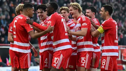 Union Berlin, Bayern Münih'in serisini bitirdi Union Berlin, Bayern Münih'in serisini bitirdi