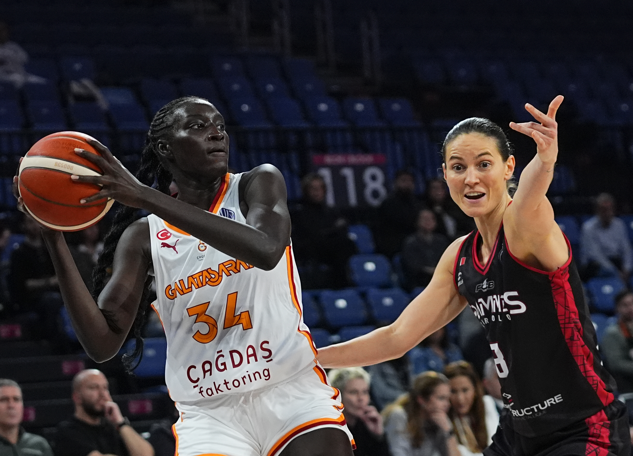 Galatasaray Çağdaş Faktoring EuroLeague'de sahasında kazandı