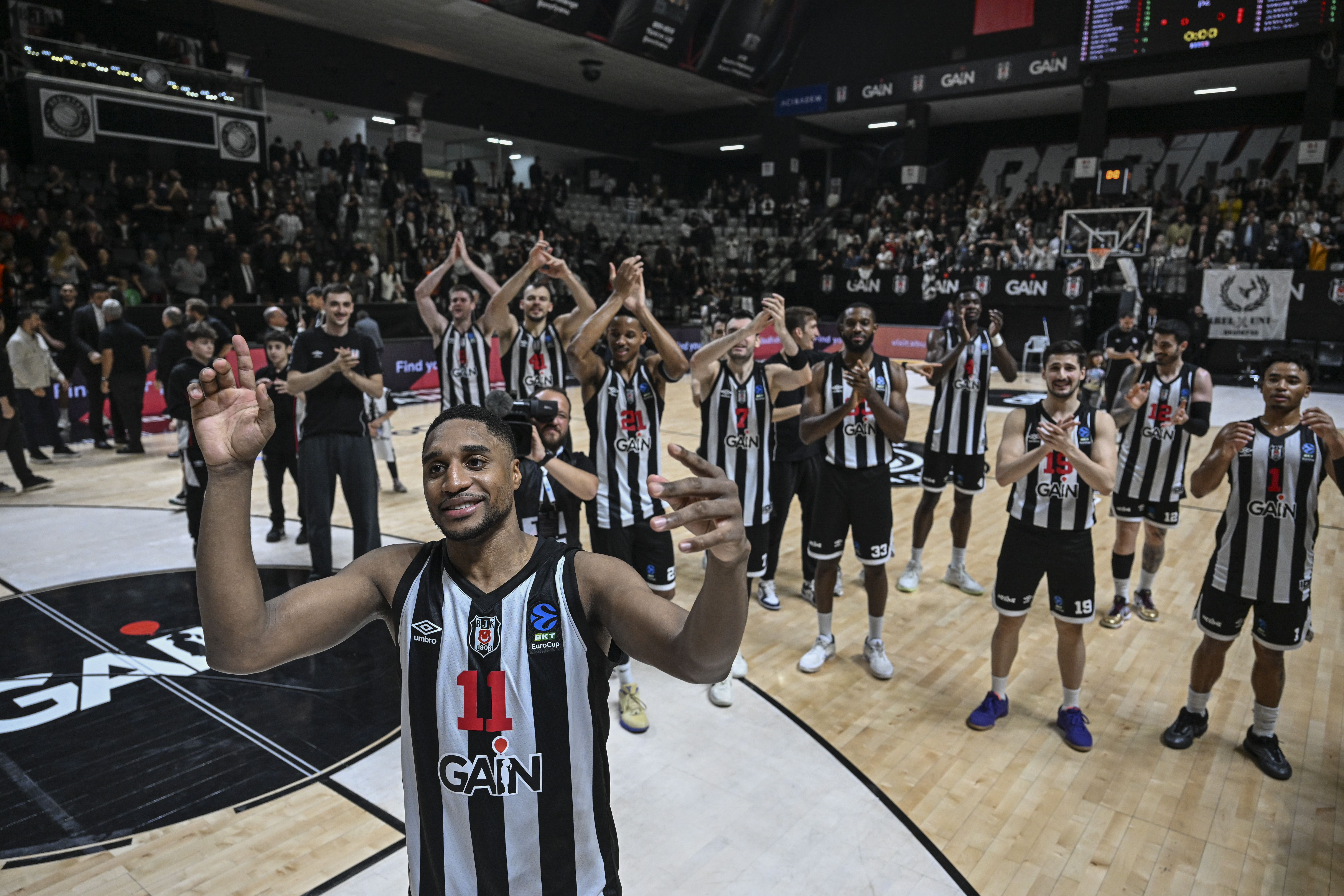 Beşiktaş GAİN'den ikinci yarı dönüşüyle 97 sayılık galibiyet