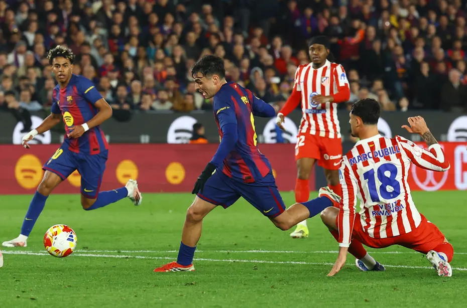 Barcelona'nın geri dönüşü yarım kaldı: İlk maç 4 atan Atletico kıl payıyla finalde - 2