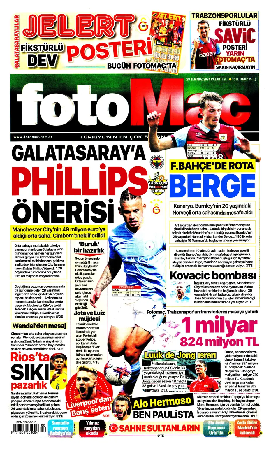 "Mourinho'nun prensi Kovacic" | Sporun manşetleri - 9 "Mourinho'nun prensi Kovacic" | Sporun manşetleri - 9