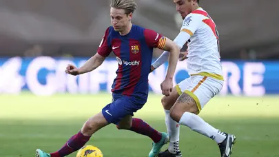 Falcao'nun takımı Barcelona'dan puanı kaptı