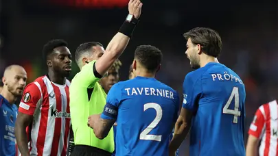 Rangers'ın başına gelmeyen kalmadı: Avrupa Ligi'nde geceye damga vuran maç Rangers'ın başına gelmeyen kalmadı: Avrupa Ligi'nde geceye damga vuran maç