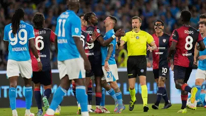 Şampiyonluk maçında ilk yarıya damga vuran pozisyon: Tartışma çıktı