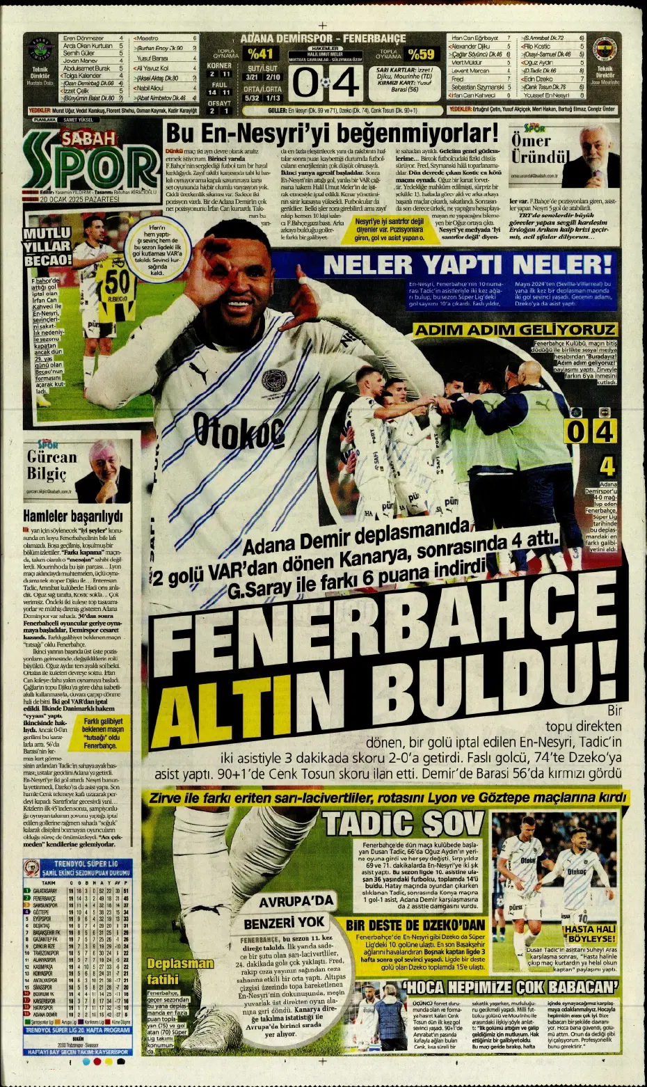 "Galatasaray dünyaca ünlü yıldızı İstanbul'a getiriyor" | Sporun manşetleri - 18 "Galatasaray dünyaca ünlü yıldızı İstanbul'a getiriyor" | Sporun manşetleri - 18