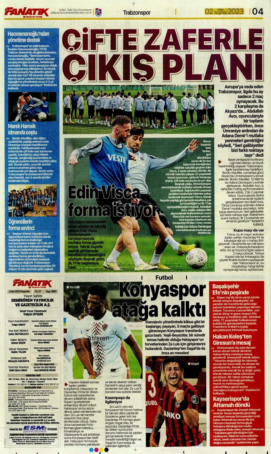 "Moura'da heyecanlı bekleyiş" | Sporun Manşetleri - 6