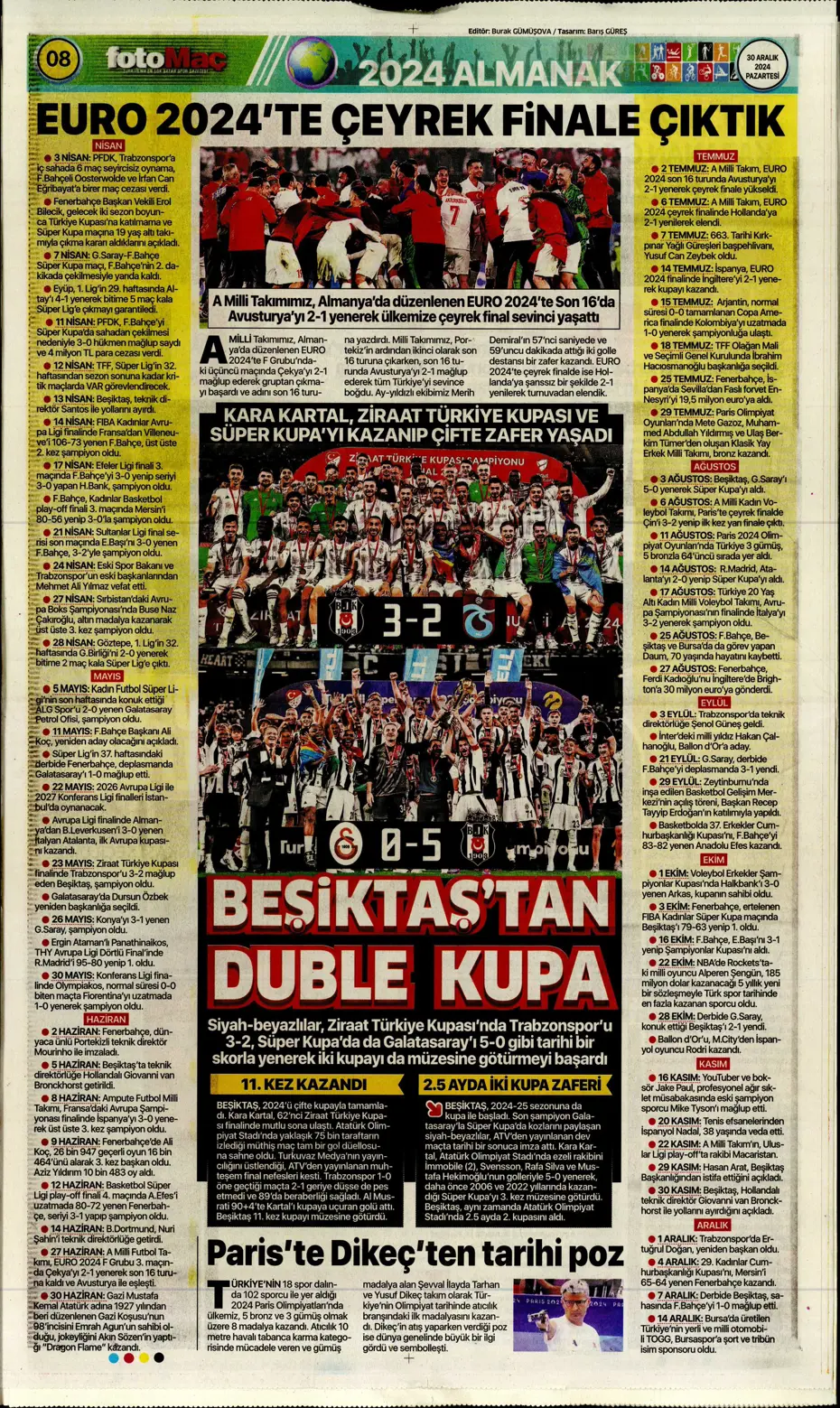 "Fenerbahçe'den 3 ülkede dev operasyon" | Sporun manşetleri - 17