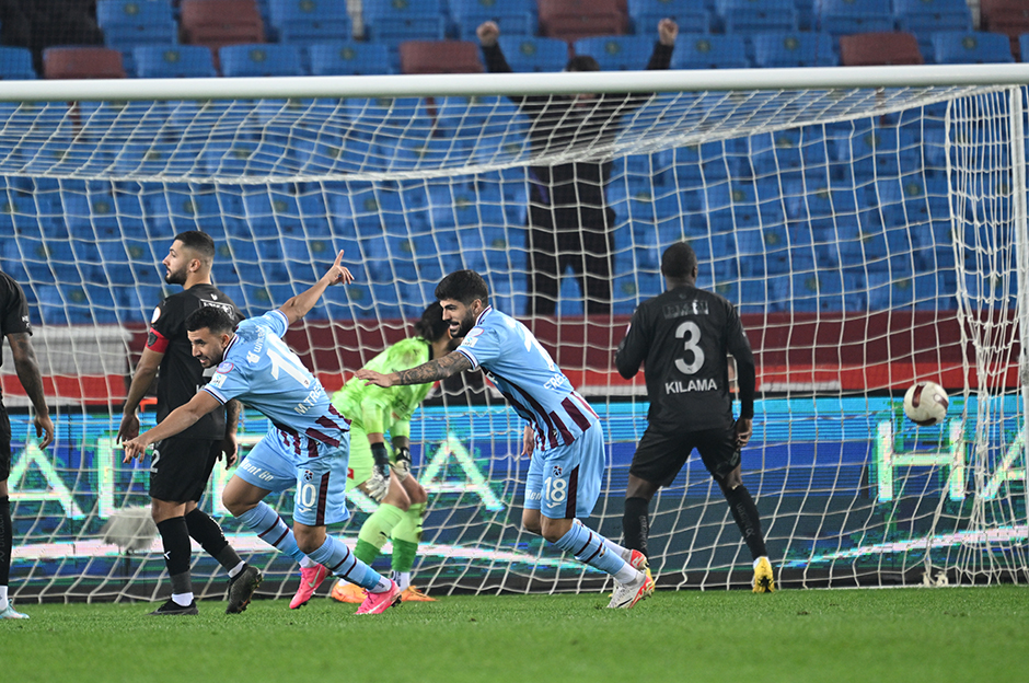 Trabzonspor'da 5 maçlık hasret sona erdi