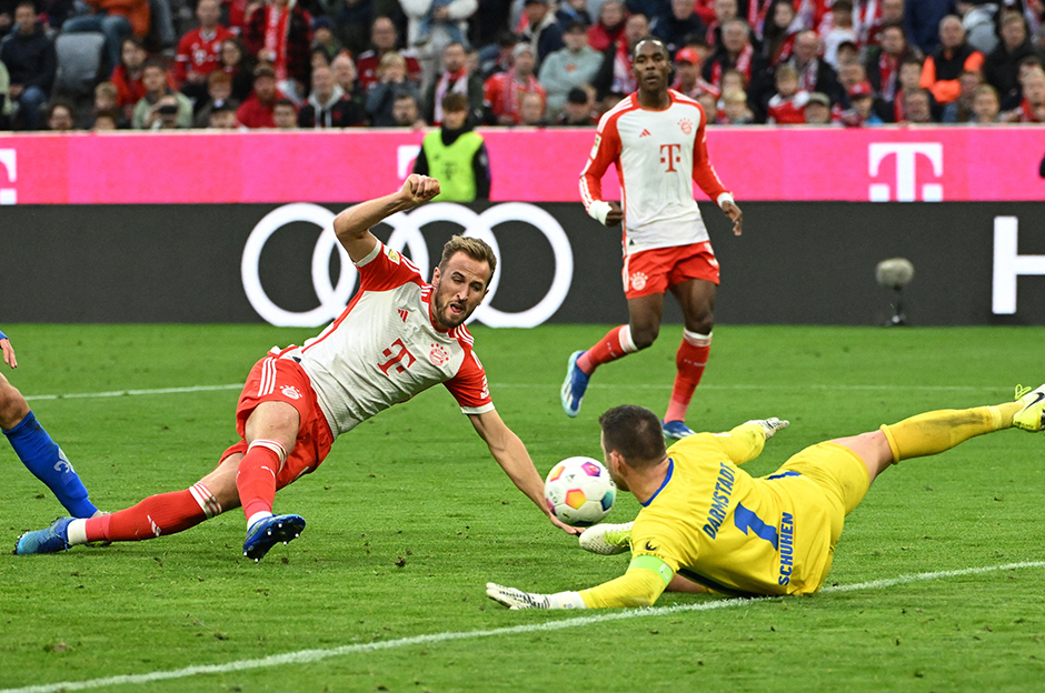 Bayern Münih, Darmstadt'ı sahadan sildi! 38 dakikada 8 gol