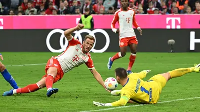 Bayern Münih, Darmstadt'ı sahadan sildi! 38 dakikada 8 gol