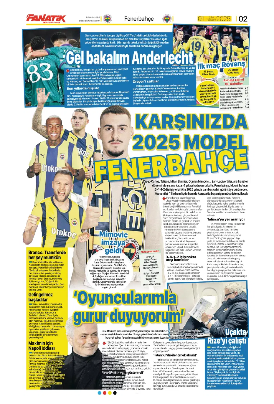 "Morata geliyor" | Sporun manşetleri - 4