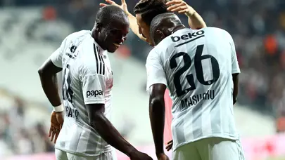 Beşiktaş 2-1 Neftçi Bakü (Maç Özeti)