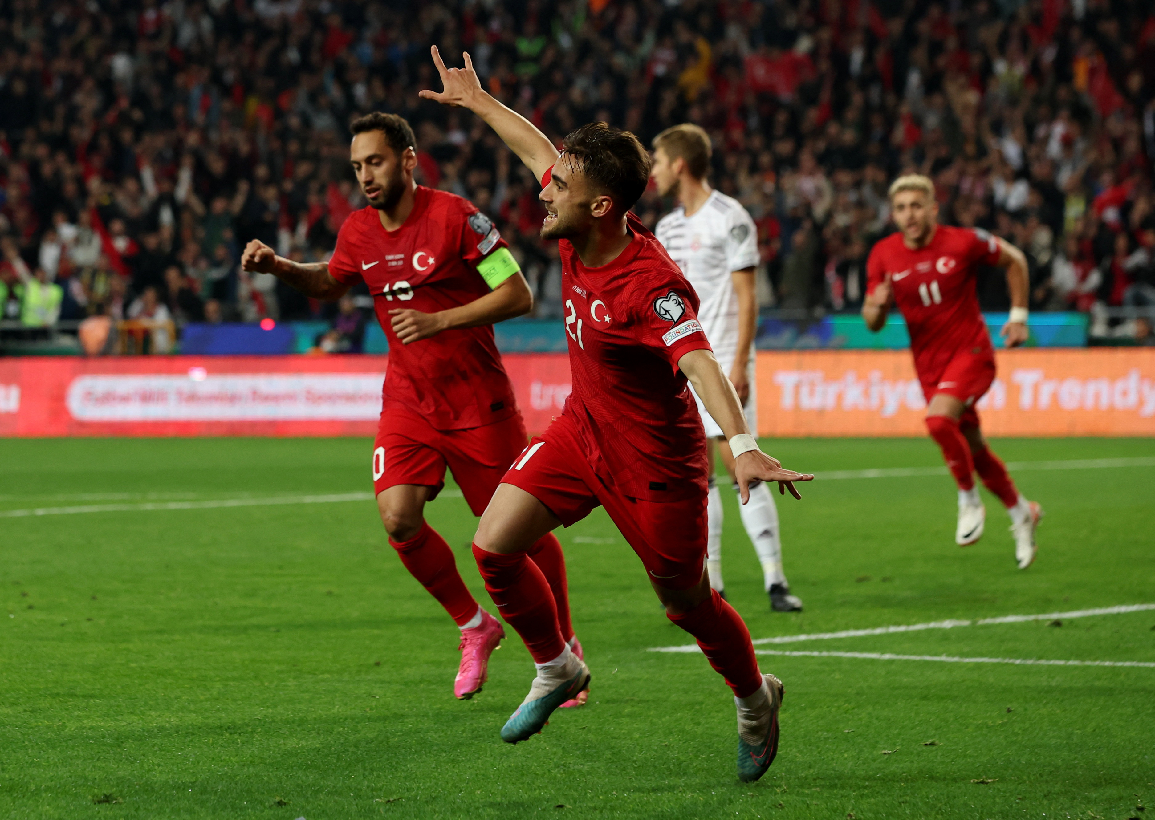 Milli Takım tarihinde ilk!