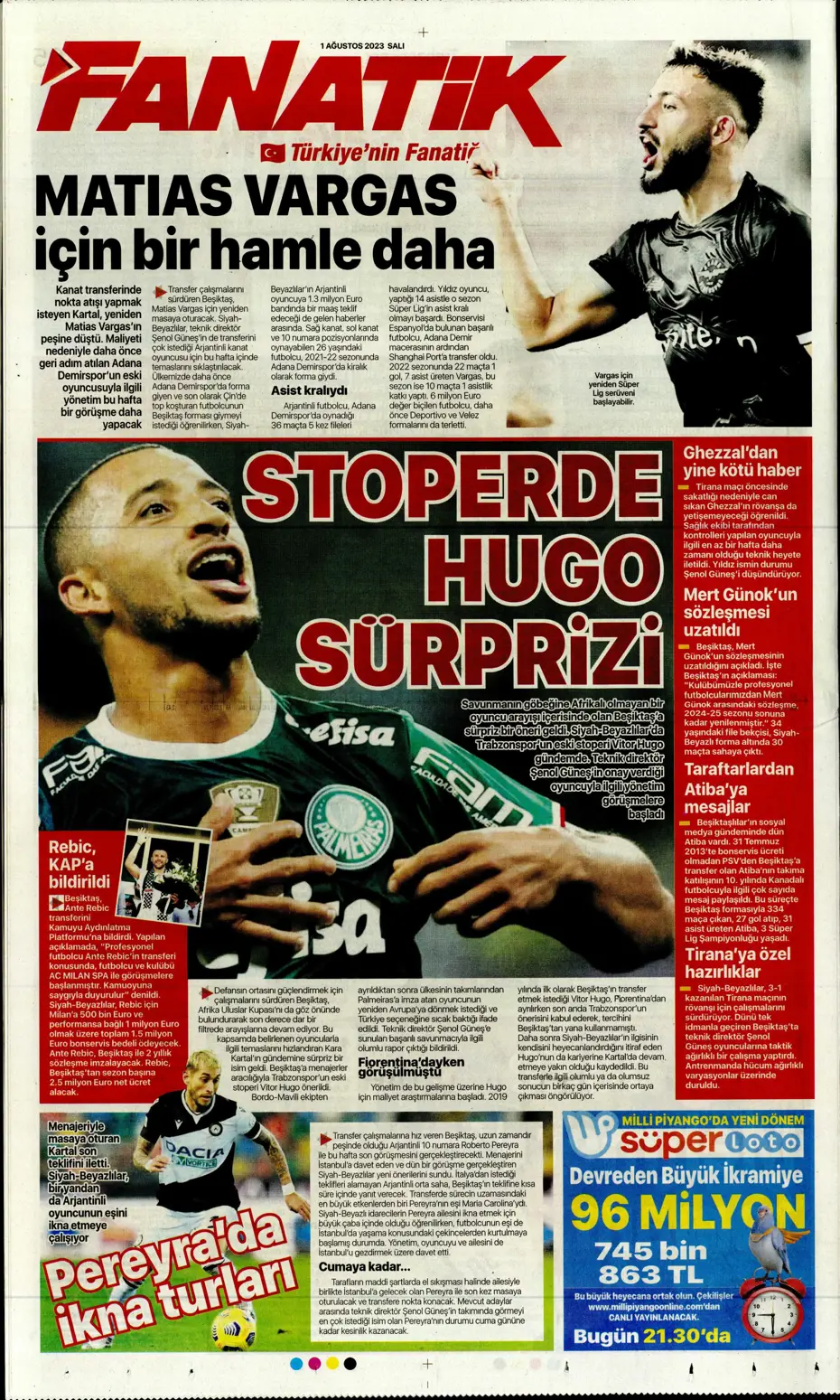 "Nelsson'un yerine Sergio Ramos" | Sporun Manşetleri - 12 "Nelsson'un yerine Sergio Ramos" | Sporun Manşetleri - 12