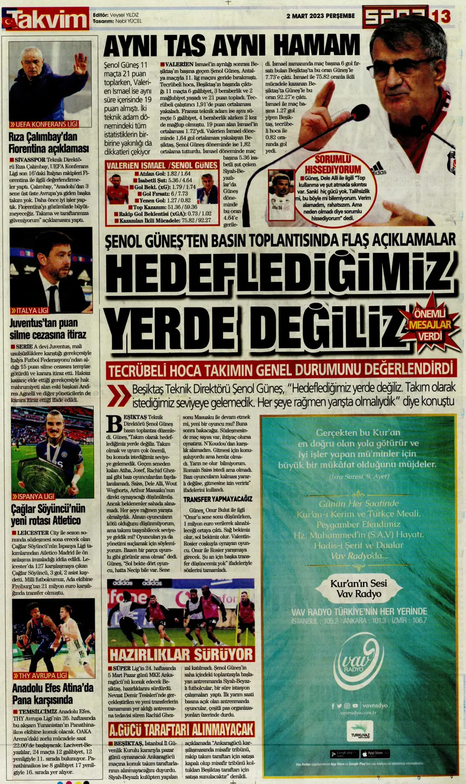 "Moura'da heyecanlı bekleyiş" | Sporun Manşetleri - 31