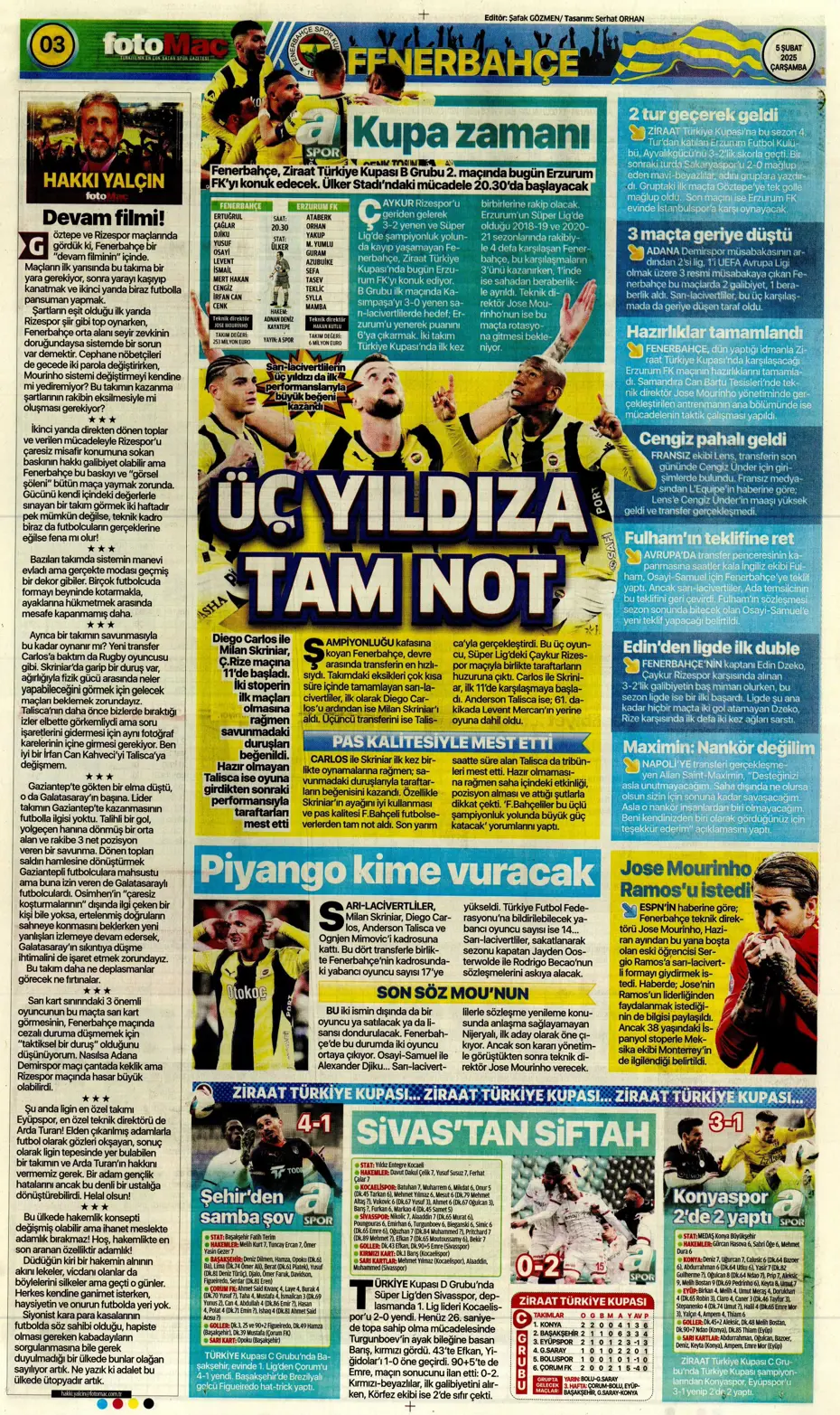 "Ekvador'un yeni yeteneği Fenerbahçe'ye" | Sporun manşetleri - 11