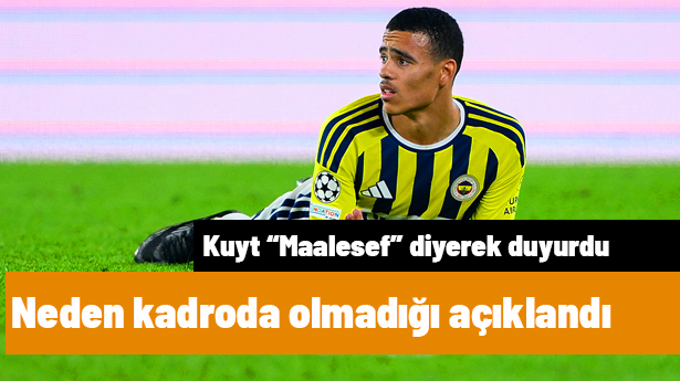 Dirk Kuyt "Maalesef" diyerek Greenwood'un neden kadroya alınmadığını açıkladı