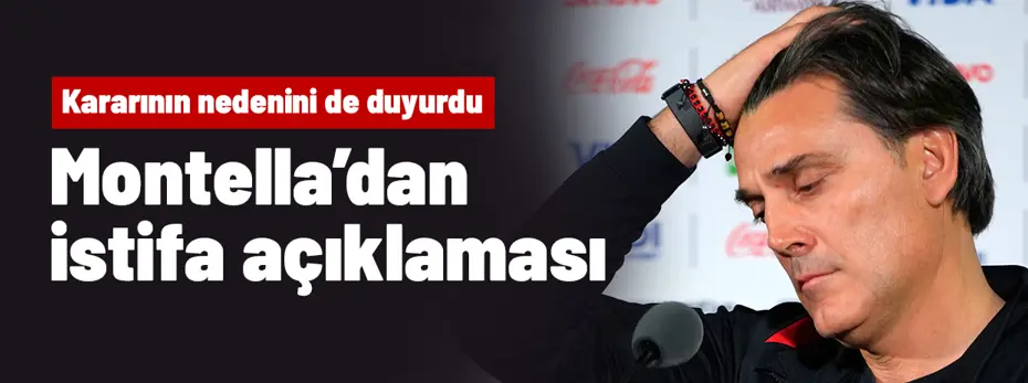 235n3n531-828873 Ve Montella'dan Türkiye'de herkes uyurken flaş istifa açıklaması geldi