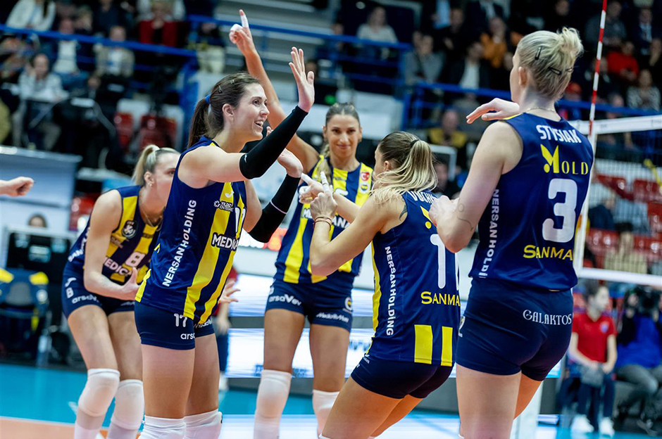Fenerbahçe Medicana, CEV Şampiyonlar Ligi'nde deplasmanda galip