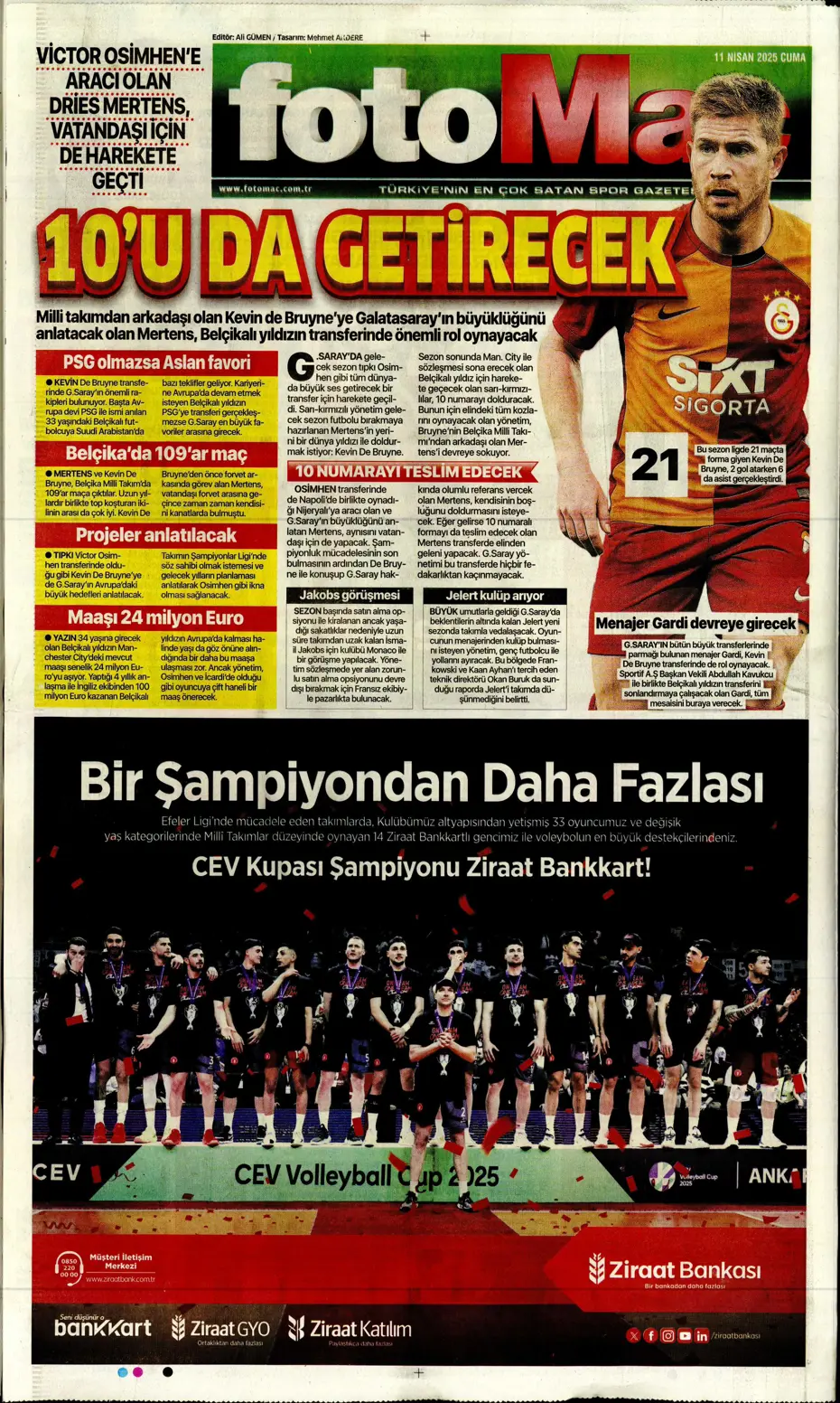 "Real Madrid'den Mourinho hamlesi" | Sporun manşetleri - 17