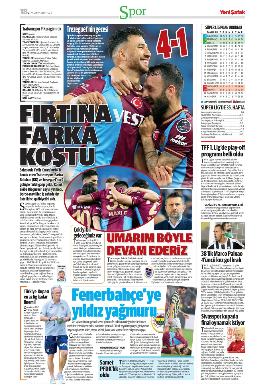 "Aslan'dan Devler Ligi hamlesi" | Sporun Manşetleri - 25