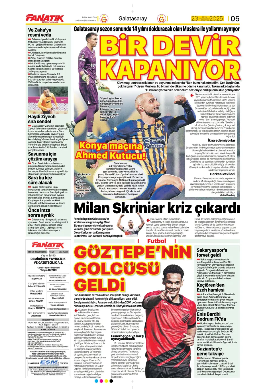 "Kartal şovla döndü" | Sporun manşetleri - 7 "Kartal şovla döndü" | Sporun manşetleri - 7