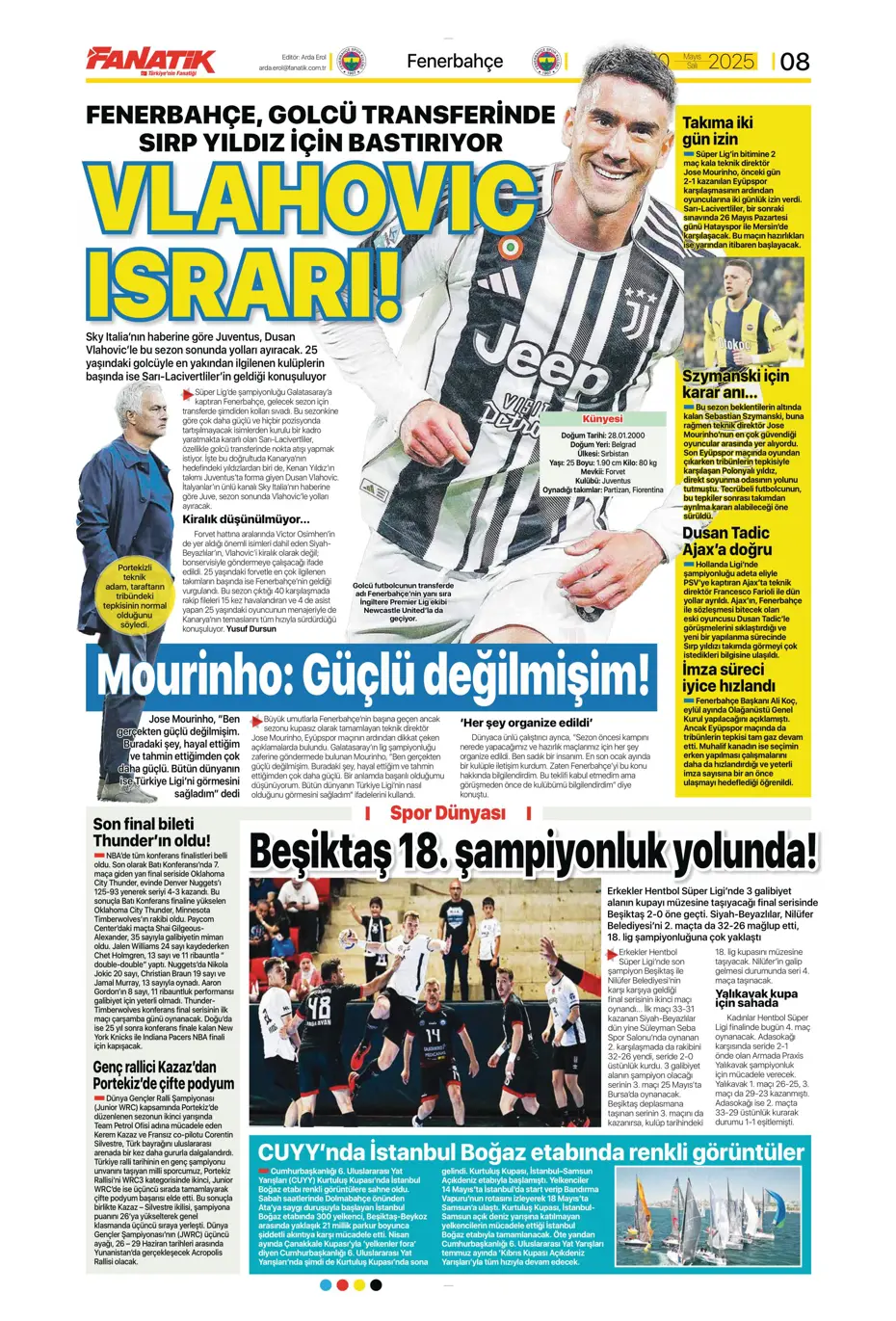 "Osimhen yılın müjdesini verdi: Kalmaya yakınım" | Sporun manşetleri - 8